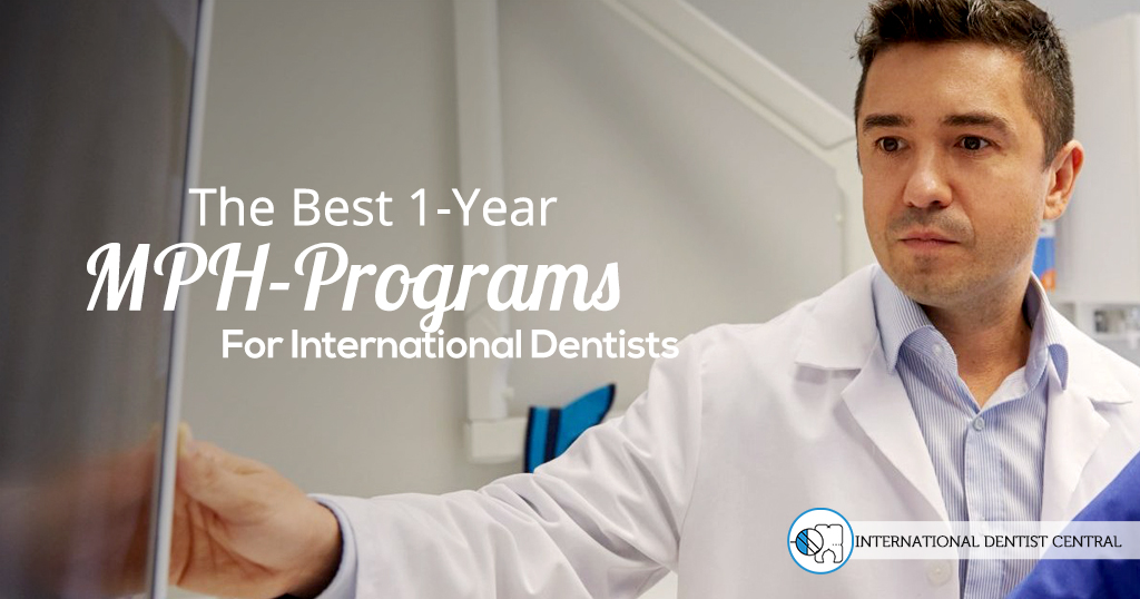 international dentist looking for mph program